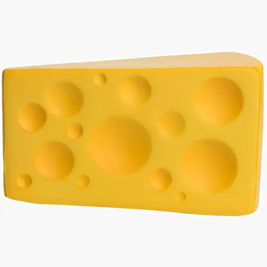 Cheese Wedge Stress Reliever — view 3