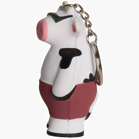 Cool Beach Cow Keyring Stress Reliever — view 5