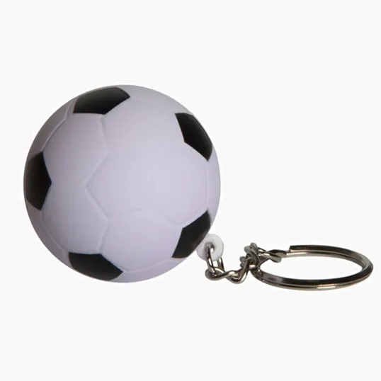 Soccer Ball Keyring Stress Reliever — view 2