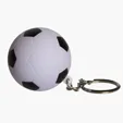 Soccer Ball Keyring Stress Reliever — view 2