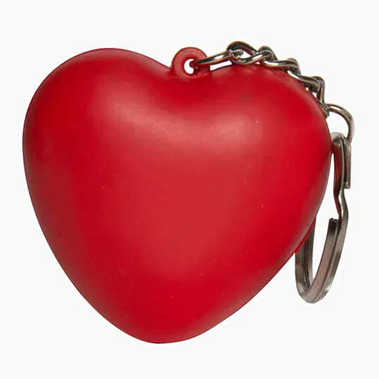 Heart Keyring Stress Reliever — view 3