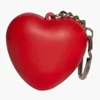 Heart Keyring Stress Reliever — view 3