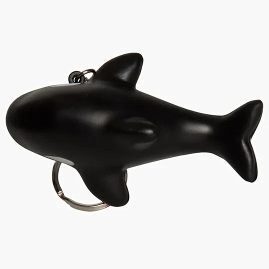 Orca Killer Whale Keyring Stress Reliever — view 4