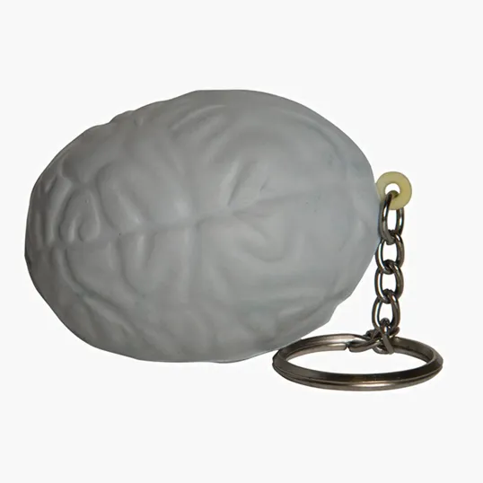 Brain Keyring Stress Reliever — view 3
