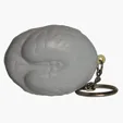 Brain Keyring Stress Reliever — view 4