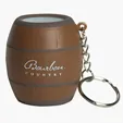 Barrel Keyring Stress Reliever — view 2