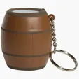 Barrel Keyring Stress Reliever — view 3