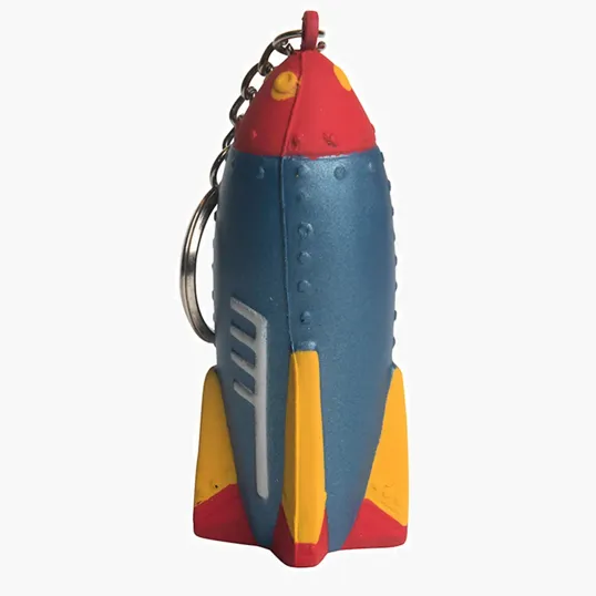 Rocket Keyring Stress Reliever — view 2