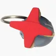 Rocket Keyring Stress Reliever — view 5