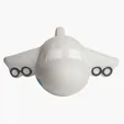 Airplane with Sound Stress Reliever — view 3