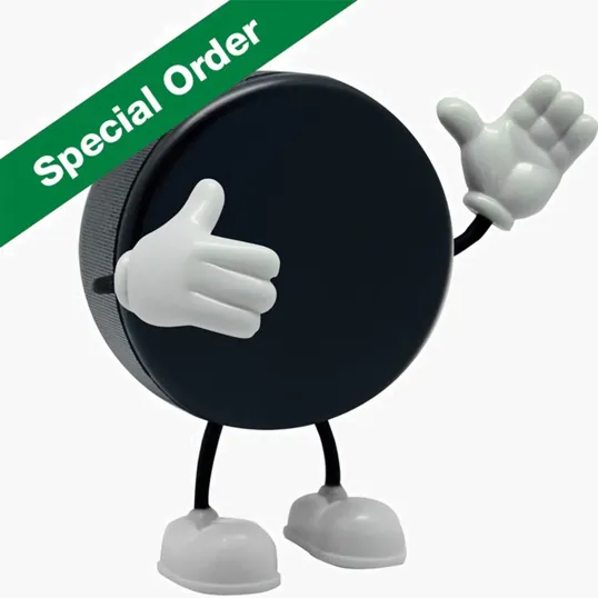 Hockey Puck Bendy Stress Reliever — view 2