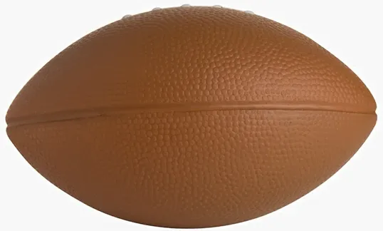 5" Football Stress Reliever — view 3