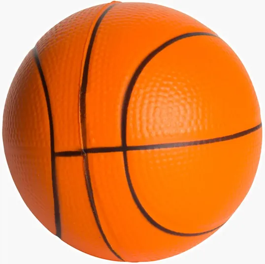 Basketball Stress Reliever, 2.5" Miniature — view 15
