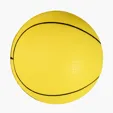 Basketball Stress Reliever, 2.5" Miniature — view 19