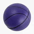 Basketball Stress Reliever, 2.5" Miniature — view 6
