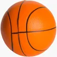 Basketball Stress Reliever, 2.5" Miniature — view 15