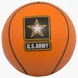Basketball Stress Reliever, 2.5" Miniature