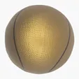 Basketball Stress Reliever, 2.5" Miniature — view 10