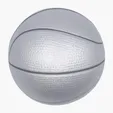 Basketball Stress Reliever, 2.5" Miniature — view 18