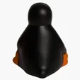 Sitting Penguin Stress Reliever — view 3