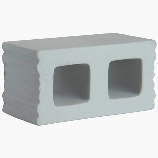 Concrete Block Stress Reliever — view 2