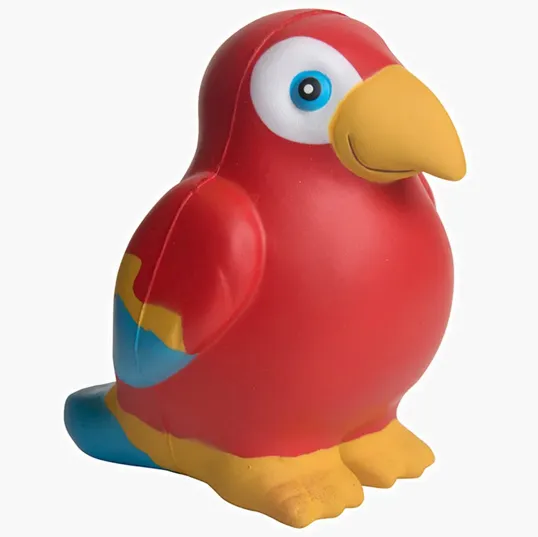 Parrot Stress Reliever, 3" x 4" — view 2
