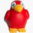 Parrot Stress Reliever, 3" x 4" — view 3