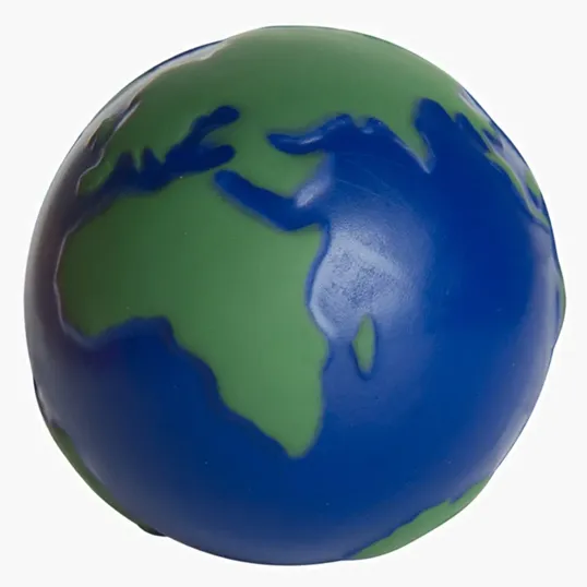 Earth Stress Ball, 2.75" Polyurethane Foam — view 2