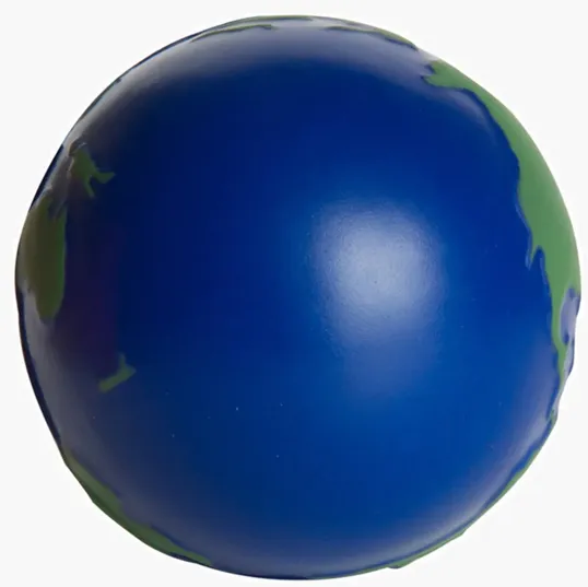 Earth Stress Ball, 2.75" Polyurethane Foam — view 3