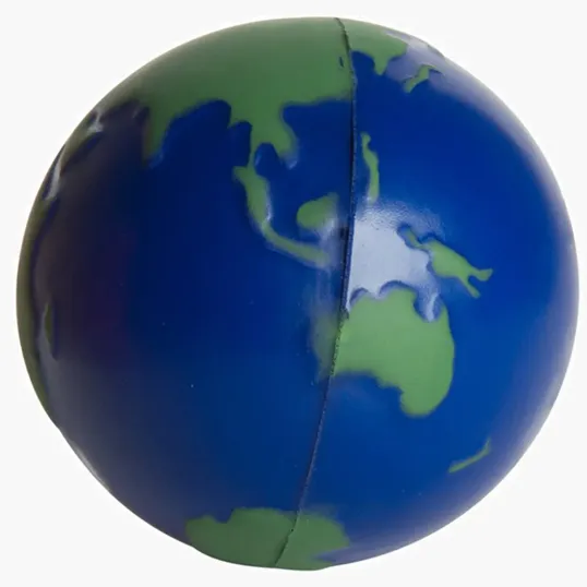 Earth Stress Ball, 2.75" Polyurethane Foam — view 4