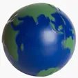 Earth Stress Ball, 2.75" Polyurethane Foam — view 5