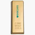 Gold Bar Stress Reliever — view 2