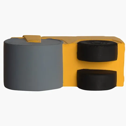 Steamroller-Shaped Polyurethane Foam Stress Reliever — view 6