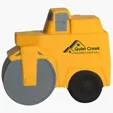 Steamroller-Shaped Polyurethane Foam Stress Reliever