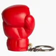 Boxing Glove Stress Reliever Keyring — view 3