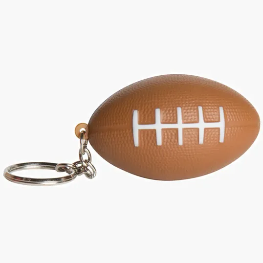 Football Stress Reliever Keyring — view 2