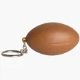 Football Stress Reliever Keyring — view 3