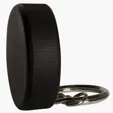 Hockey Puck Keyring Stress Reliever — view 2