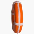Life Ring Stress Reliever, 3.5" Polyurethane Foam — view 4