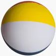 Beach Ball Stress Reliever — view 3