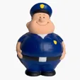 Policeman Stress Reliever — view 4