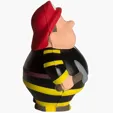 Fireman Bert Stress Reliever — view 6