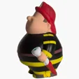 Fireman Bert Stress Reliever — view 7
