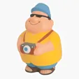 Tourist Bert Stress Reliever — view 2