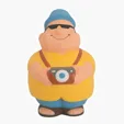 Tourist Bert Stress Reliever — view 3