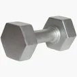 Dumbbell Stress Reliever — view 2