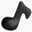 Musical Note Stress Reliever — view 2