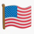 United States Flag Stress Reliever — view 2