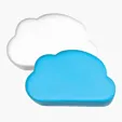 Cloud-Shaped Polyurethane Foam Stress Reliever — view 5
