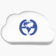 Cloud-Shaped Polyurethane Foam Stress Reliever — view 2